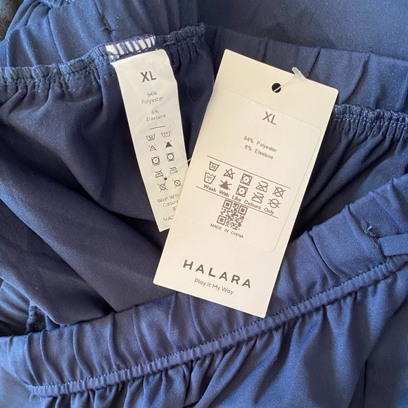 NWT Halara Mid Rise Elastic Waist Wide Leg Pull-On Pant - Picture 5 of 5